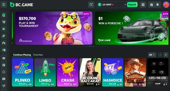BC Game Увлекательный мир азартных игр онлайн